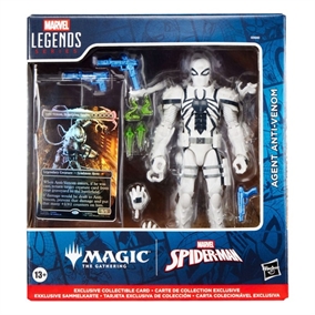 Action Figure Agent Anti-Venom (plus Exclusive Foil Card) 15 cm - Marvel Legends - Magic: The Gathering 